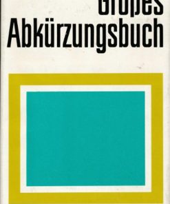 Großes Abkürzungsbuch