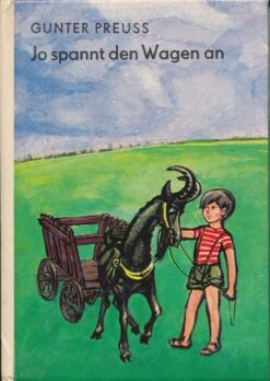 Jo spannt den Wagen an