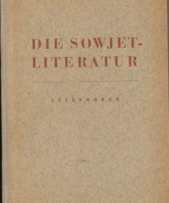 Die Sowjetliteratur - Leseproben