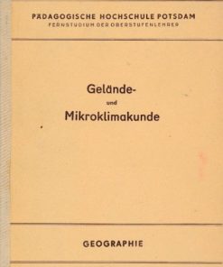 Gelände- und Mikroklimakunde