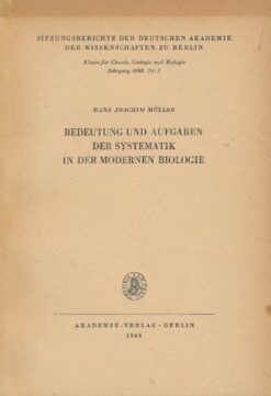 Bedeutung und Aufgaben der Systematik in der modernen Biologie