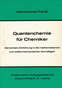 Quantenchemie für Chemiker