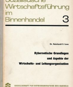 Sozialistische Wirtschaftsführung im Binnenhandel