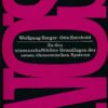 Zu den wissenschaftlichen Grundlagen des neuen ökonomischen Systems