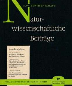 Naturwissenschaftliche Beiträge