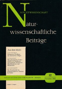 Naturwissenschaftliche Beiträge