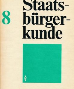 Staatsbürgerkunde klasse 8 Lehrbuch DDR