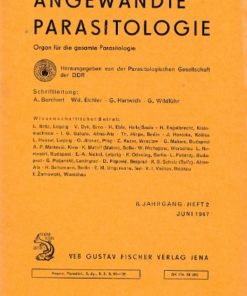Angewandte Parasitologie Heft 1 und 2   DDR-Lehrmaterial