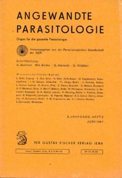Angewandte Parasitologie Heft 1 und 2   DDR-Lehrmaterial