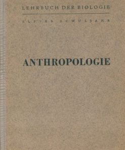 Anthropologie Lehrbuch der Biologie   DDR