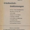 Arbeitsschutzbestimmungen für Hoch-, Tiefbau etc  DDR-Heft