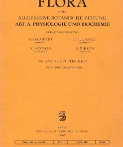 Flora oder allgemeine botanische Zeitung  DDR