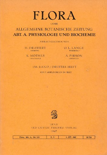 Flora oder allgemeine botanische Zeitung DDR