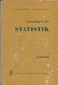 Grundlagen der Statistik DDR-Lehrbuch