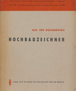 Hochbauzeichner Ausbildungsunterlagen  DDR-Lehrmaterial