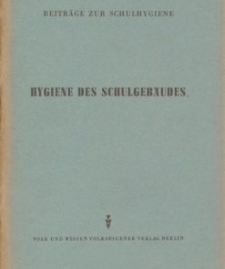 Hygiene des Schulgebäudes  DDR-Lehrmaterial