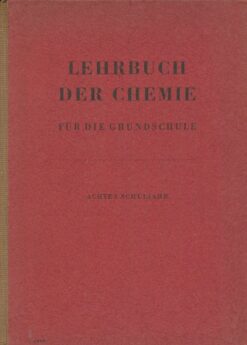 Lehrbuch der Chemie für die Grundschule 8.Schuljahr  DDR-Lehrbuch