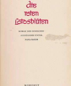 Die roten Lotosblüten