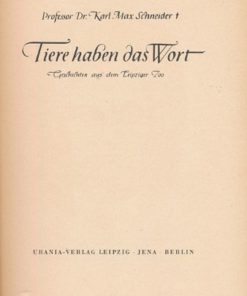 Tiere haben das Wort