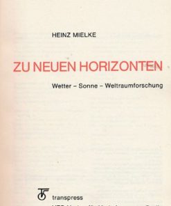 Zu neuen Horizonten