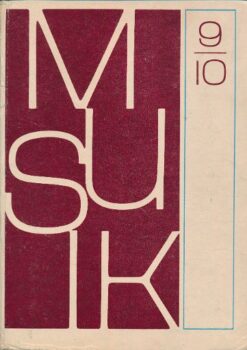 Musik Klasse 9/10 Lehrbuch DDR