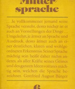 Muttersprache Klasse 6 DDR-Lehrbuch