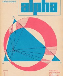 alpha 1980/1 Mathematische Schülerzeitschrift DDR