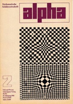 alpha 1981/2 Mathematische Schülerzeitschrift DDR