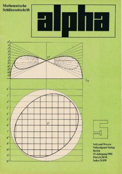alpha 1981/5 Mathematische Schülerzeitschrift DDR