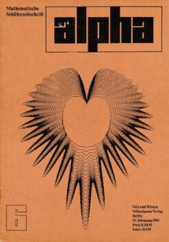 alpha 1981/6 Mathematische Schülerzeitschrift DDR
