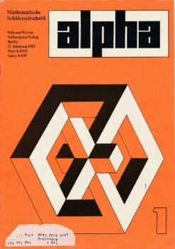 alpha 1983/1 Mathematische Schülerzeitschrift DDR