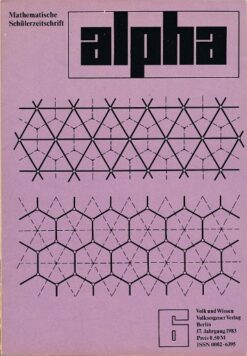 alpha 1983/6 Mathematische Schülerzeitschrift DDR