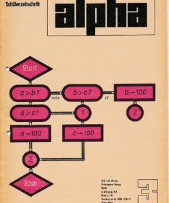 alpha 1971/3 Mathematische Schülerzeitschrift DDR