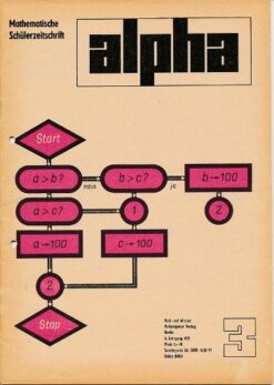 alpha 1971/3 Mathematische Schülerzeitschrift DDR