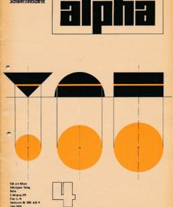 alpha 1971/4 Mathematische Schülerzeitschrift DDR
