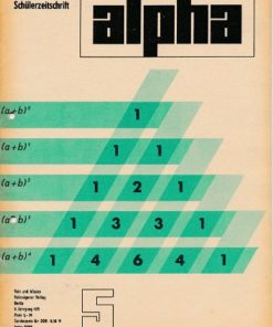 alpha 1971/5 Mathematische Schülerzeitschrift DDR