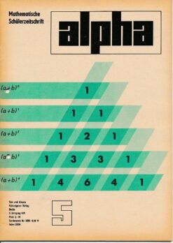 alpha 1971/5 Mathematische Schülerzeitschrift DDR
