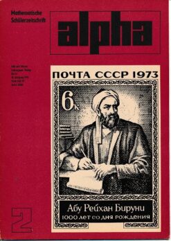 alpha 1976/2 Mathematische Schülerzeitschrift DDR