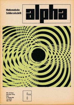 alpha 1976/6 Mathematische Schülerzeitschrift DDR