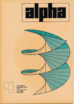 alpha 1977/4 Mathematische Schülerzeitschrift DDR