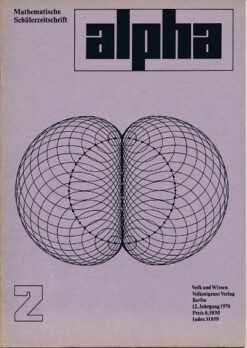 alpha 1978/2 Mathematische Schülerzeitschrift DDR