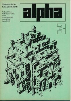 alpha 1978/3 Mathematische Schülerzeitschrift DDR