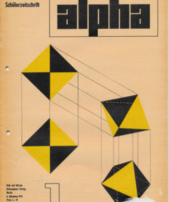 alpha 1972/1 Mathematische Schülerzeitschrift DDR