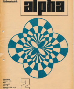 alpha 1972/2 Mathematische Schülerzeitschrift DDR