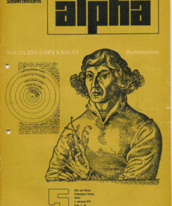 alpha 1972/5 Mathematische Schülerzeitschrift DDR