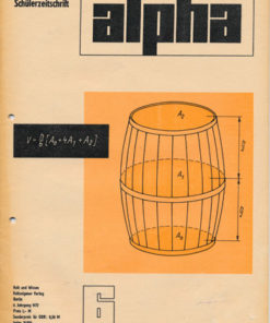 alpha 1972/6 Mathematische Schülerzeitschrift DDR