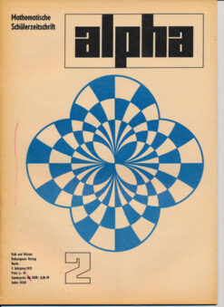 alpha 1973/2 Mathematische Schülerzeitschrift DDR