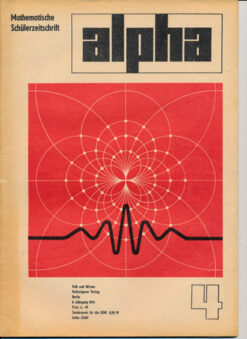 alpha 1974/4 Mathematische Schülerzeitschrift DDR