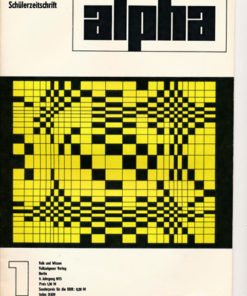 alpha 1975/1 Mathematische Schülerzeitschrift DDR
