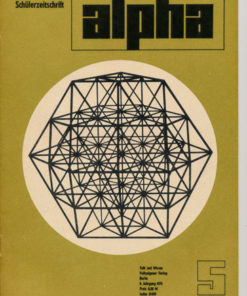 alpha 1975/5 Mathematische Schülerzeitschrift DDR